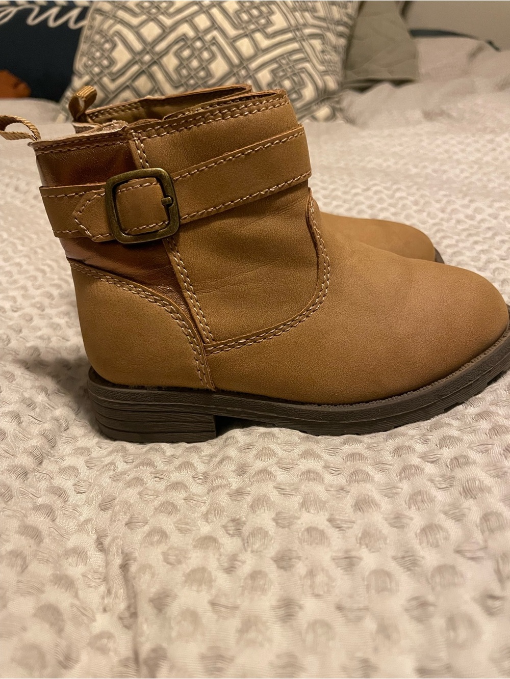Carter’s Toddler Brown Ankle Boots Size 6M
